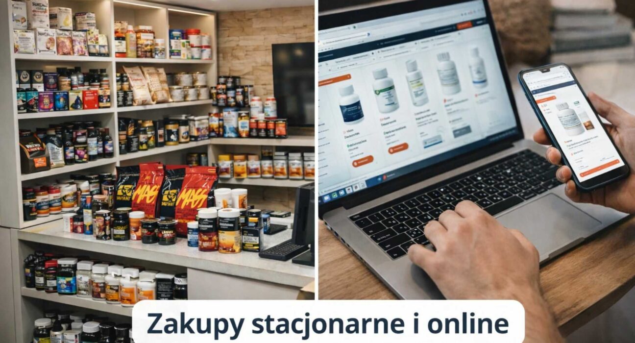 Zakupy suplementów stacjonarnie i online w sklepie Centrum Odżywek w Warszawie