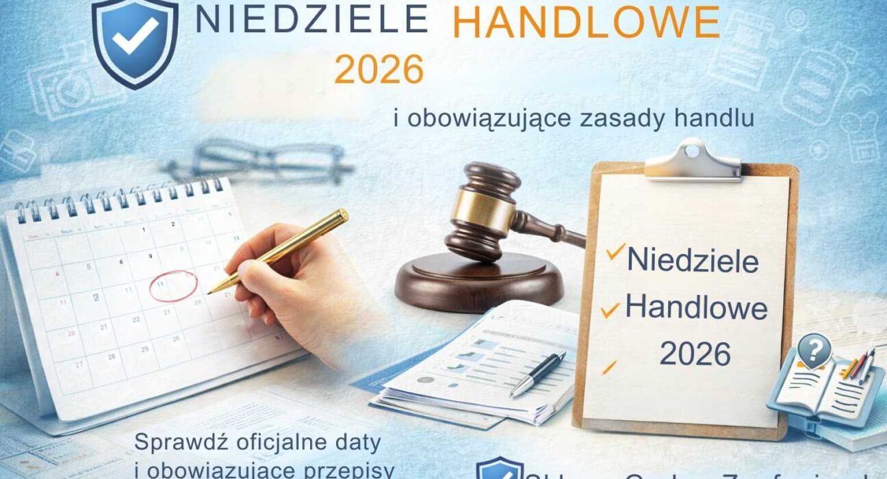 Niedziele handlowe 2026 – oficjalna lista dat i obowiązujące zasady handlu