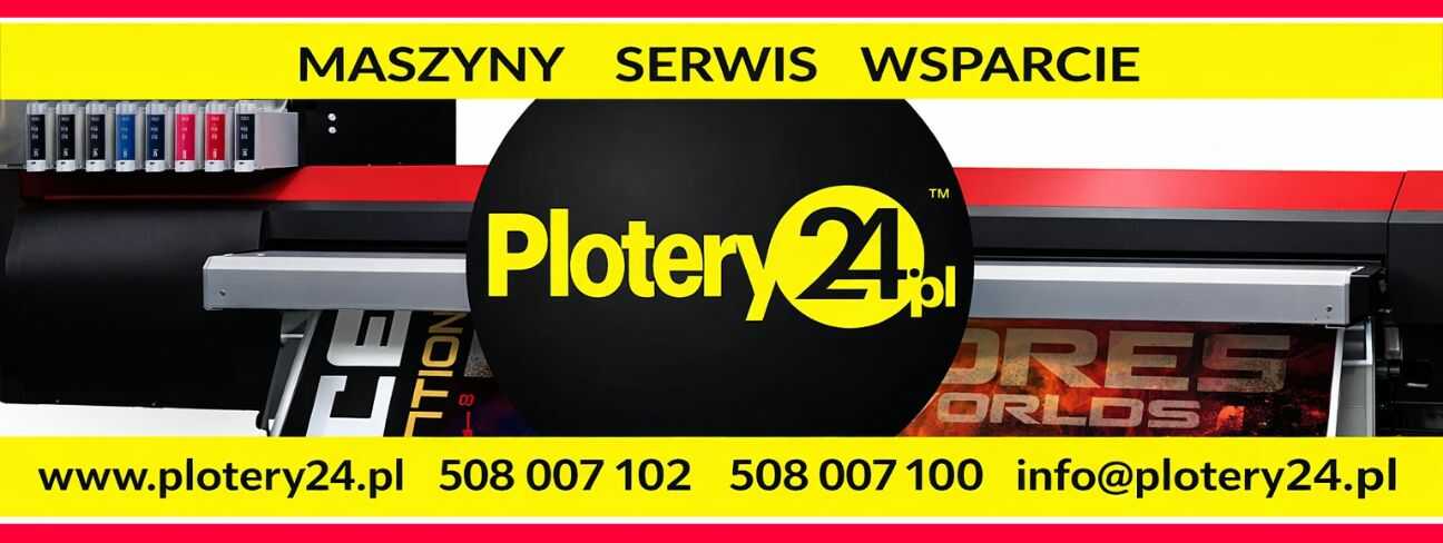 Plotery24.pl – maszyny, serwis i wsparcie techniczne w druku wielkoformatowym