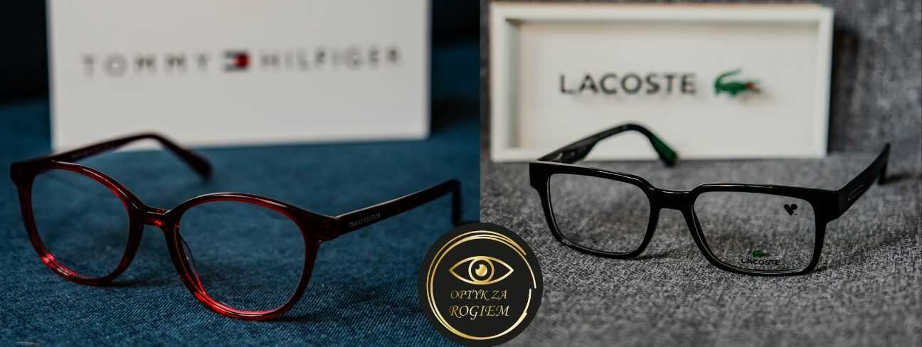 Markowe oprawki okularowe – ekspozycja w salonie Optyk Za Rogiem, Warszawa Wola