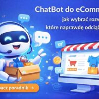 Grafika okładkowa: ChatBot do eCommerce – automatyzacja obsługi sklepu online