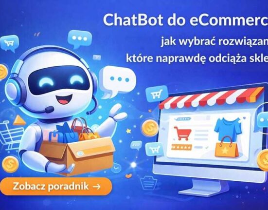 Grafika okładkowa: ChatBot do eCommerce – automatyzacja obsługi sklepu online