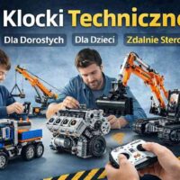 Klocki techniczne Reobrix – dla dorosłych, dla dzieci i zdalnie sterowane modele